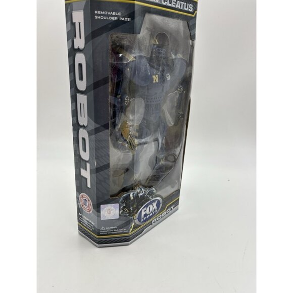 Team Cleatus 10” Fox Sports Robot Navy Football NCAA Unopened Official Licensed - Picture 6 of 11